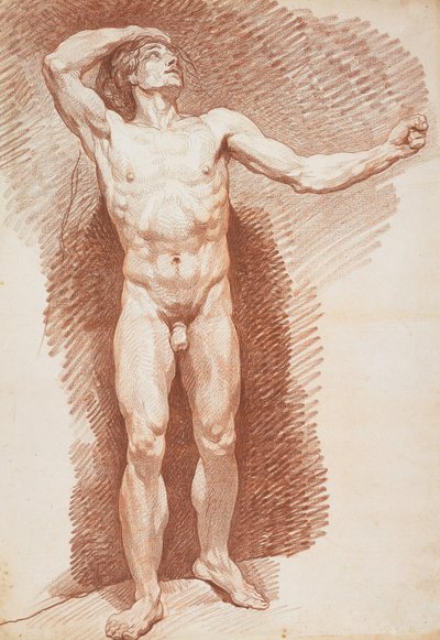 Standing Male Nude by Nicholas Bernard Lépicié